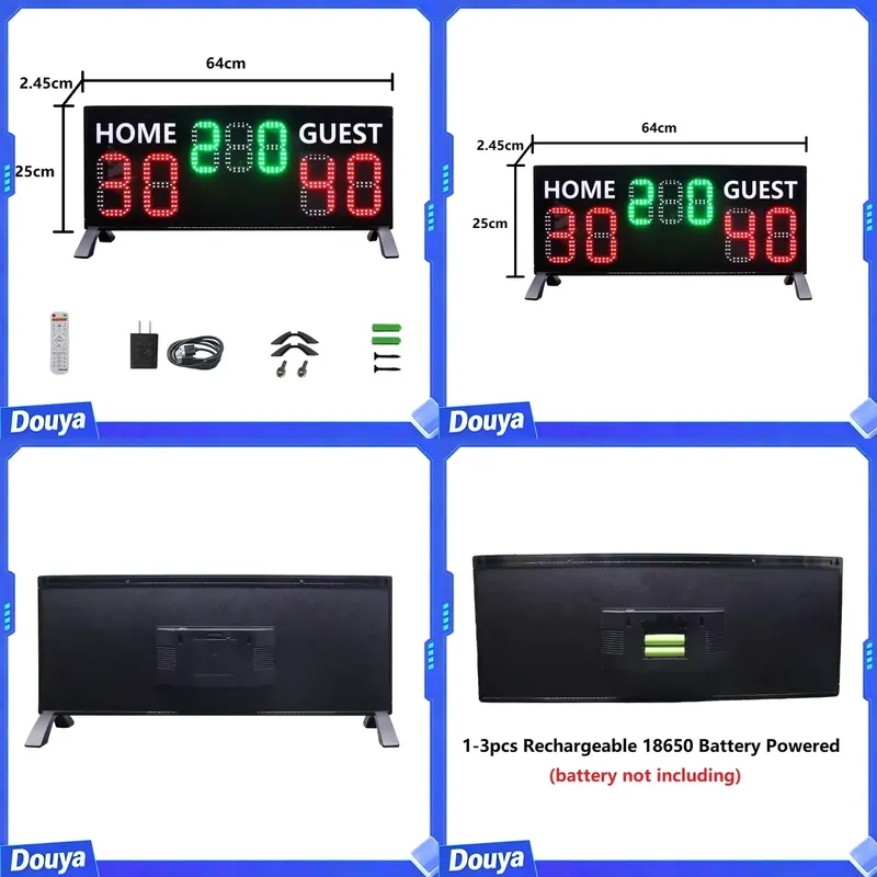 Badminton Scoreboard - YIZHI Tabellone Segnapunti Digitale Elettronico da