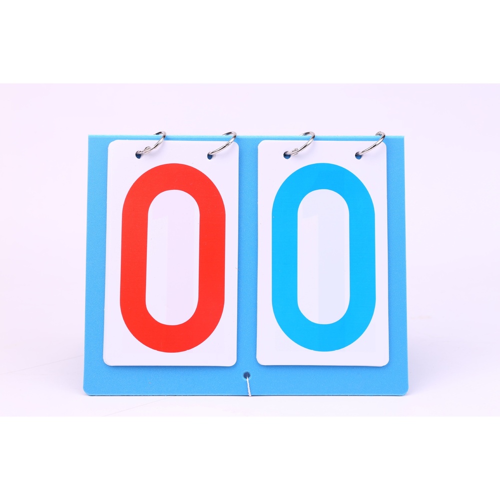 Badminton Scoreboard - Tabellone Segnapunti in PVC Ribaltabile Adatto
