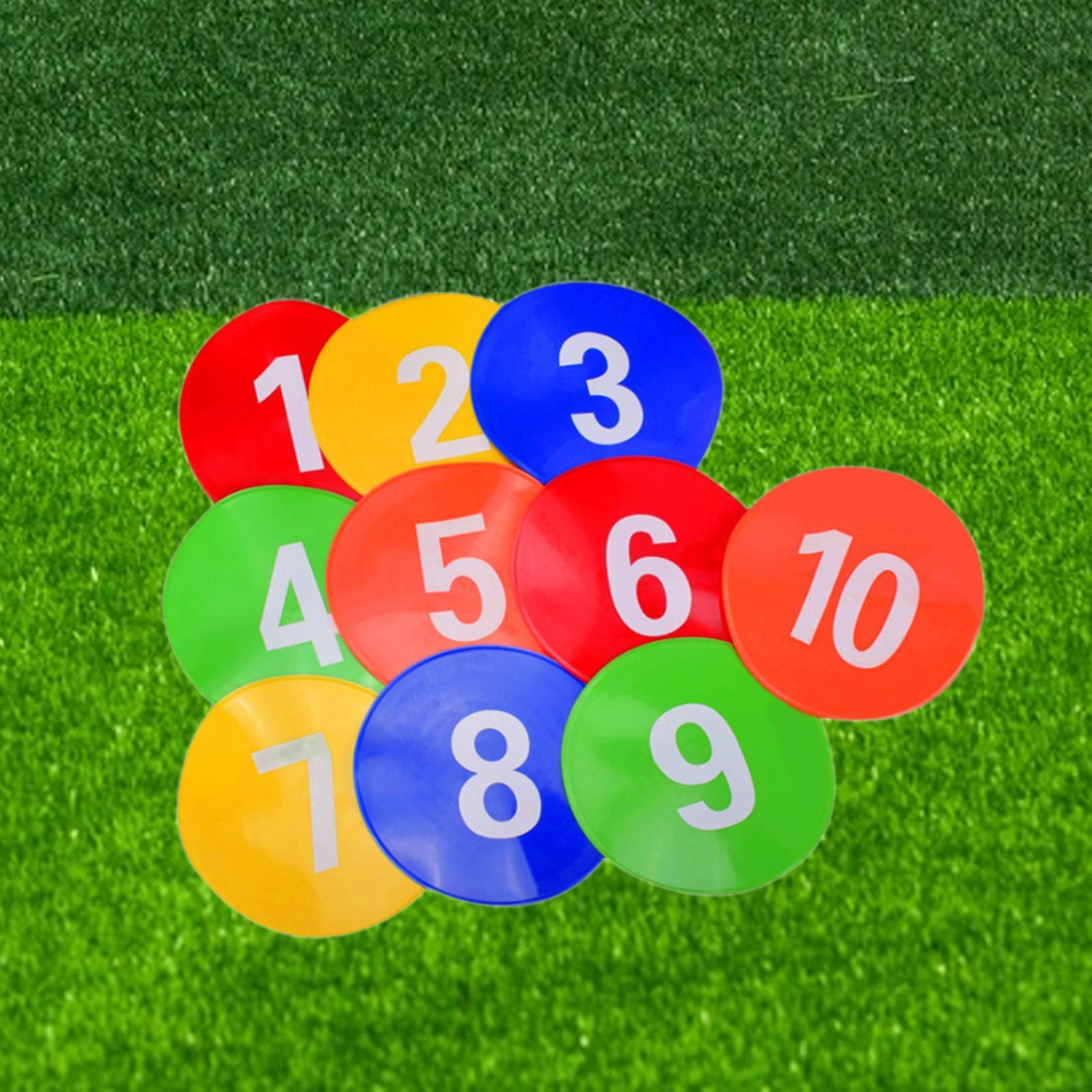 Coni Piatti in PVC per Calcio, - Court Marker Cone recensione e prezzo