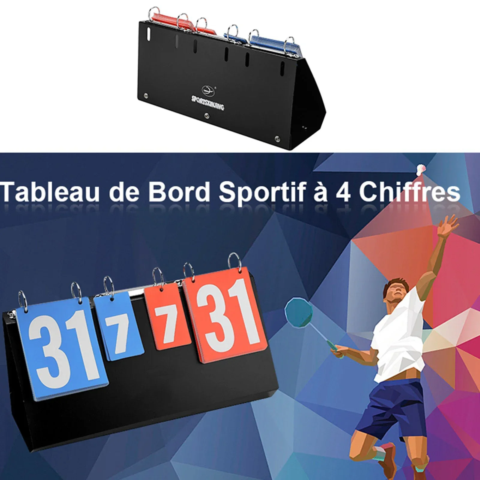 Tabellone segnapunti per compe - Badminton Scoreboard recensione e prezzo