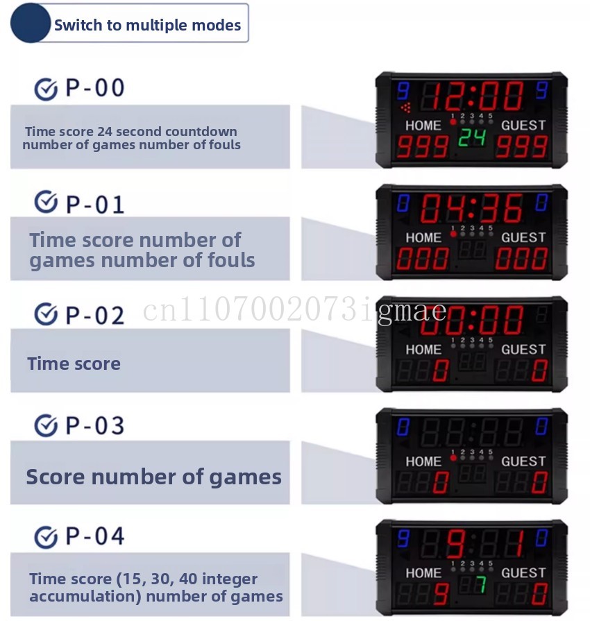Tabellone elettronico per part - Badminton Scoreboard recensione e prezzo