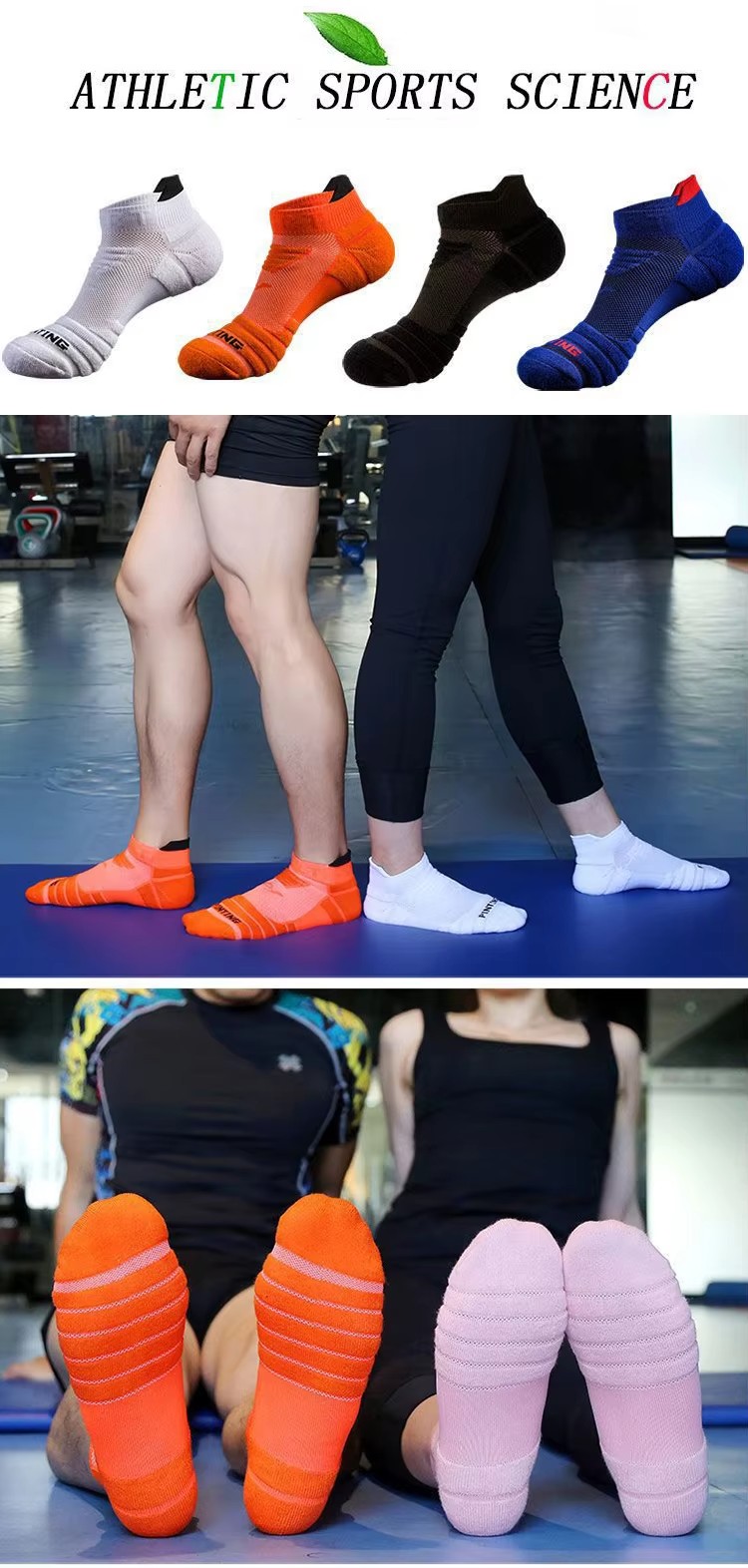 Calzini Sportivi da Uomo per C - Ankle Support Badminton recensione e prezzo